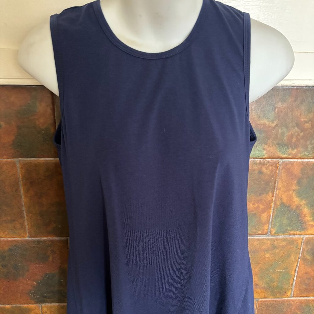 J. McLaughlin Women's Blue Saina Top / Tank / Tunic XS